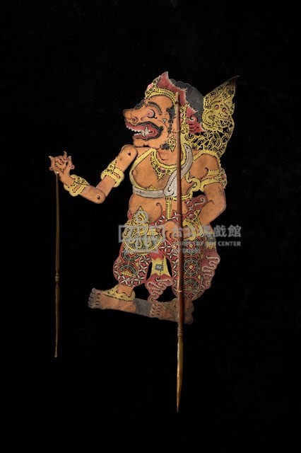 印尼峇厘島皮影戲偶藏品圖，第2張