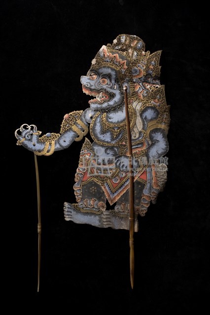 印尼峇厘島皮影戲偶藏品圖，第2張
