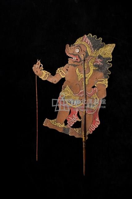 印尼峇厘島皮影戲偶藏品圖，第2張