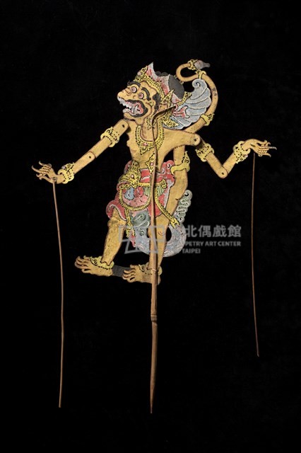 印尼峇厘島皮影戲偶藏品圖，第2張
