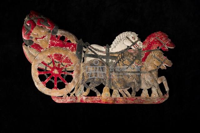 印尼爪哇島皮影戲偶藏品圖，第2張