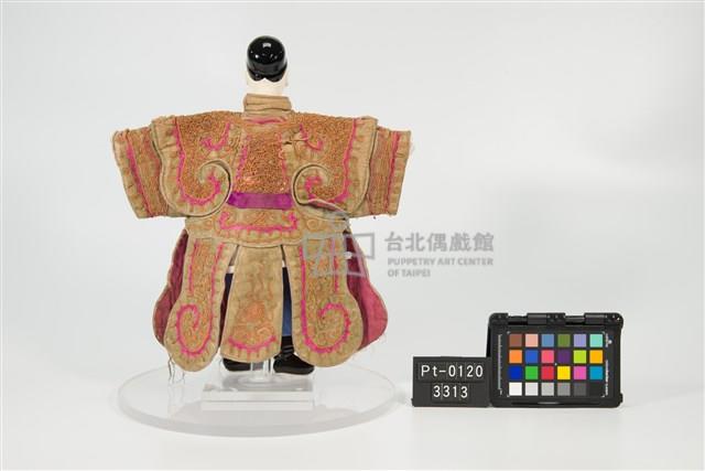 布袋戲偶─捲眉武生藏品圖，第2張