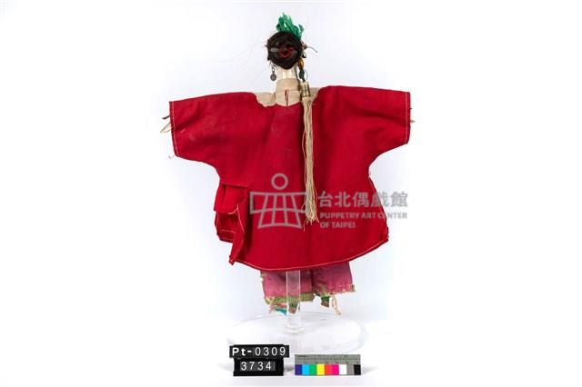 布袋戲偶-旦角藏品圖，第2張