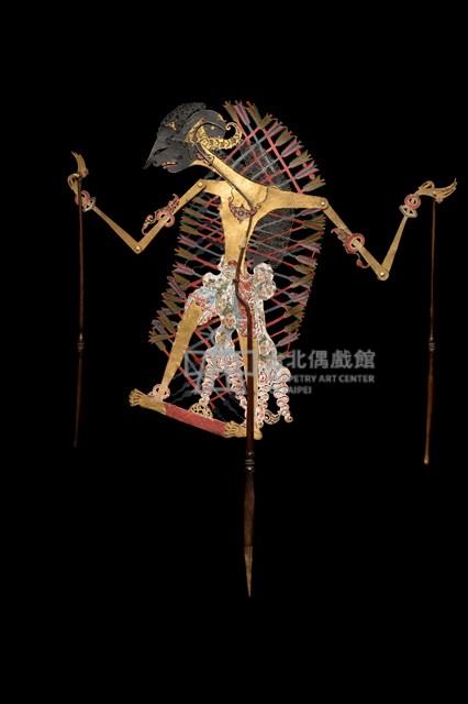 印尼爪哇島皮影戲偶─英雄（Abimanyu）藏品圖，第2張