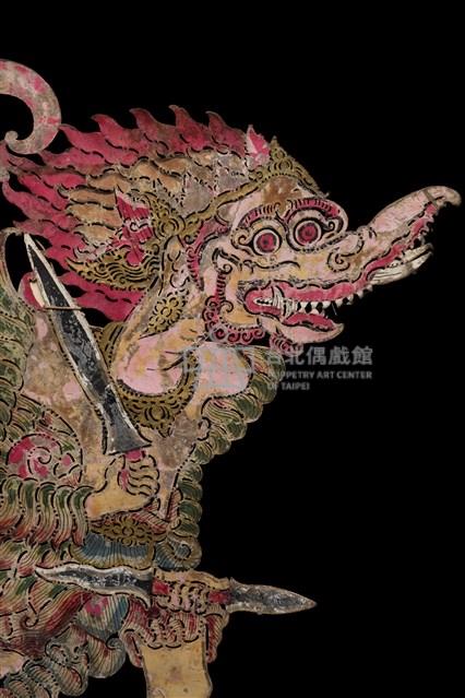印尼爪哇島皮影戲偶─應神（Garuda）藏品圖，第2張