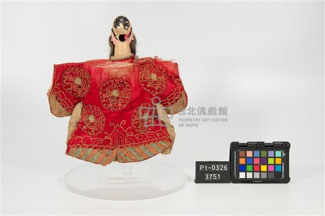 布袋戲偶─摻鬚白奸藏品圖，第2張