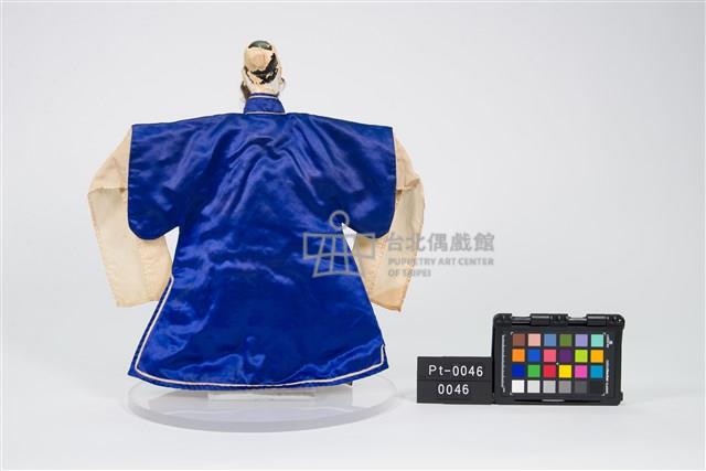 布袋戲偶─慘文老生藏品圖，第2張