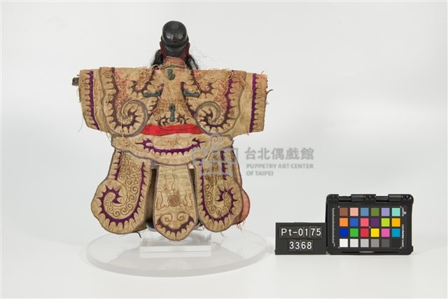布袋戲偶-黑大花藏品圖，第2張