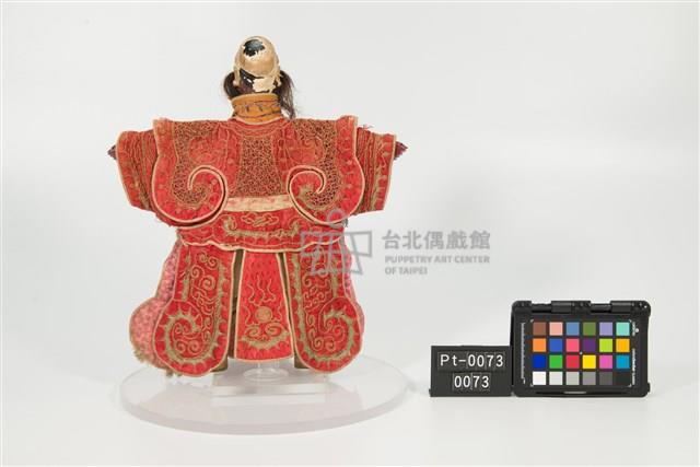 布袋戲偶─文目黑大花藏品圖，第2張