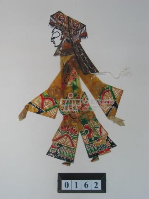 中國河北皮影戲偶─小生藏品圖，第1張