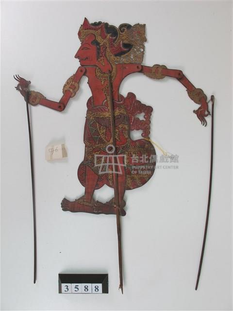 印尼峇厘島皮影戲偶─貴族藏品圖，第1張