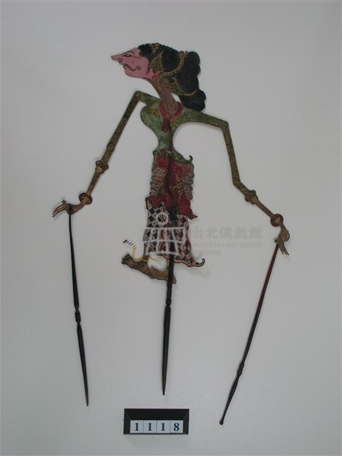 印尼爪哇島皮影戲偶藏品圖，第3張