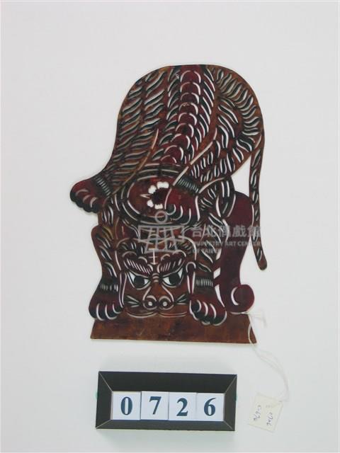 中國河北皮影戲道具─椅子藏品圖，第1張