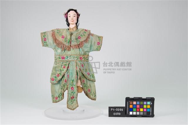 布袋戲偶-角鬃旦藏品圖，第1張