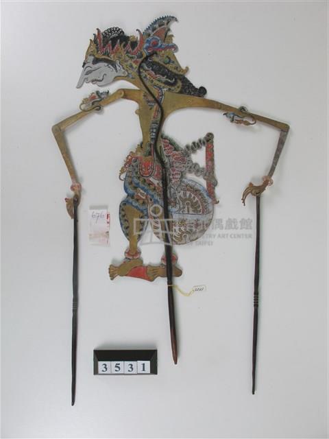 印尼爪哇島皮影戲偶─Korawa 與親友藏品圖，第1張