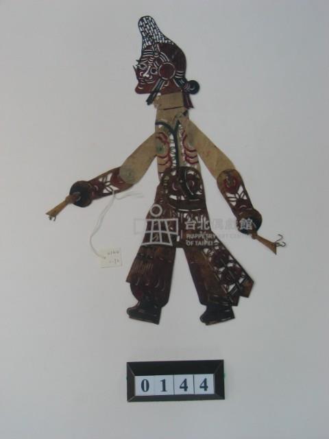 中國河北皮影戲偶─丑藏品圖，第1張