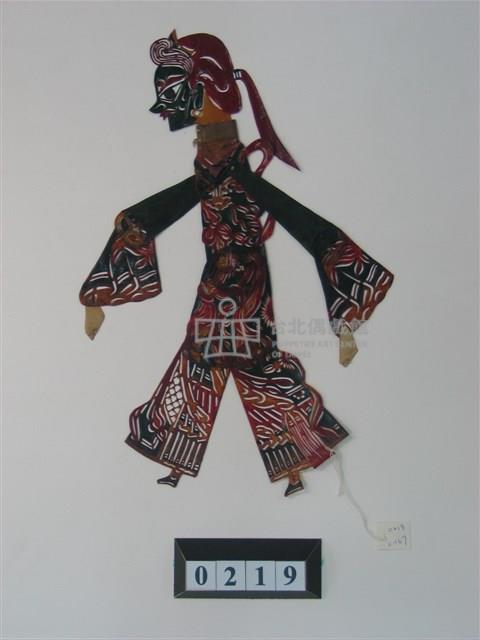 中國河北皮影戲偶─淨藏品圖，第1張