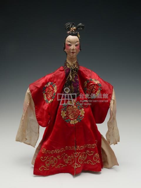 布袋戲偶─中髻旦藏品圖，第4張
