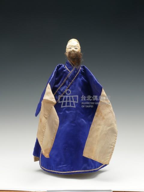 布袋戲偶─慘文老生藏品圖，第4張