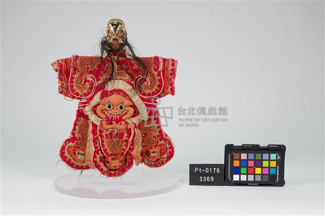 布袋戲偶-黑大花藏品圖，第1張