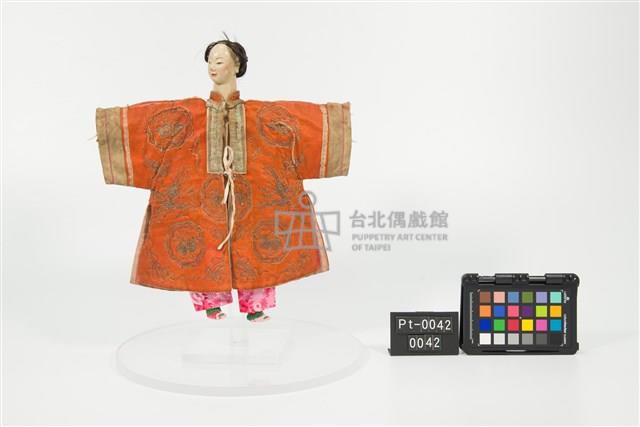 布袋戲偶-開面旦藏品圖，第1張