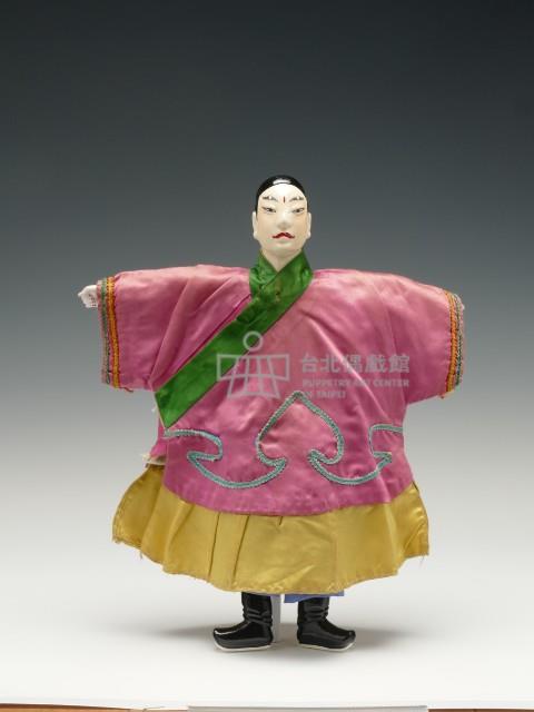 布袋戲偶─捲眉武生藏品圖，第6張