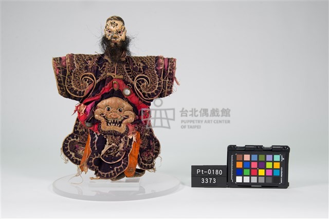 布袋戲偶-黑大花藏品圖，第1張