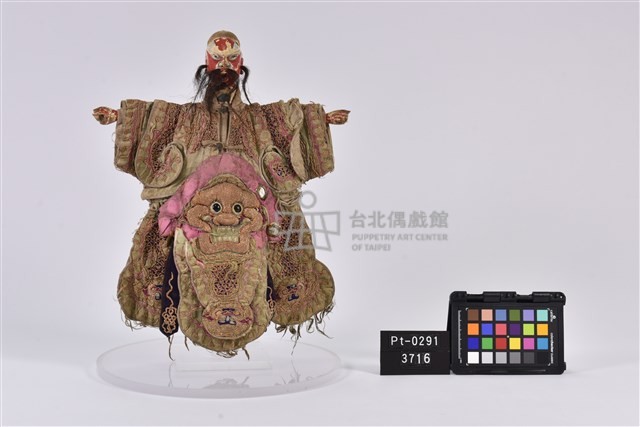 布袋戲偶-紅關藏品圖，第1張