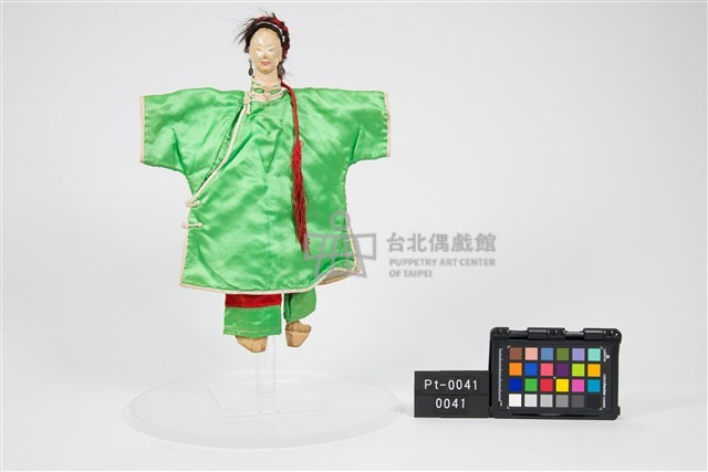 布袋戲偶-開面旦藏品圖，第1張