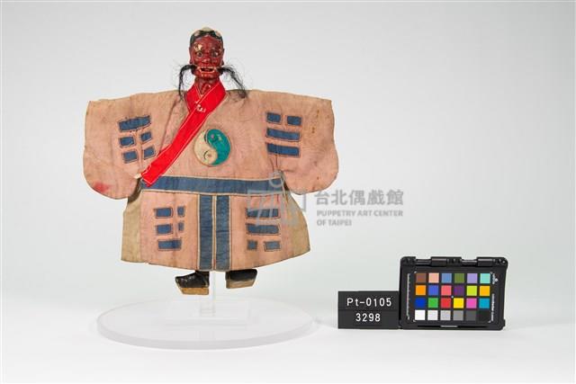 布袋戲偶-魁星頭藏品圖，第1張