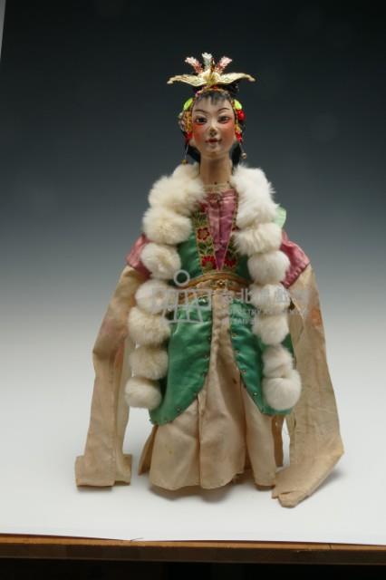 布袋戲偶─小旦藏品圖，第1張