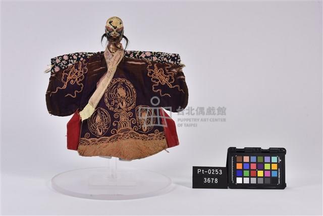 布袋戲偶-文目黑大花藏品圖，第1張