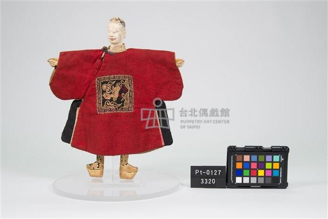 布袋戲偶-捲眉武生藏品圖，第1張