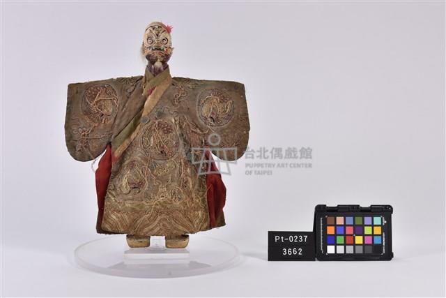 布袋戲偶-黑大花藏品圖，第1張