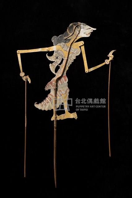 印尼爪哇島皮影戲偶藏品圖，第1張