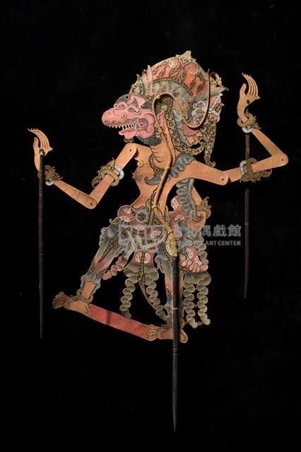 印尼爪哇島皮影戲偶藏品圖，第1張