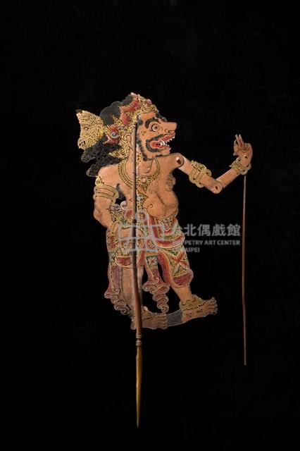 印尼峇厘島皮影戲偶藏品圖，第1張