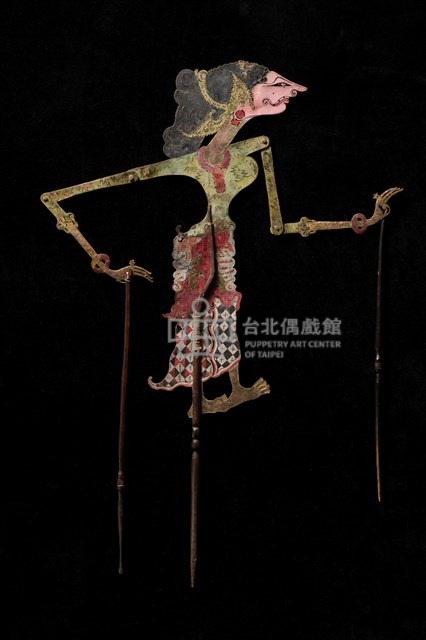 印尼爪哇島皮影戲偶藏品圖，第1張