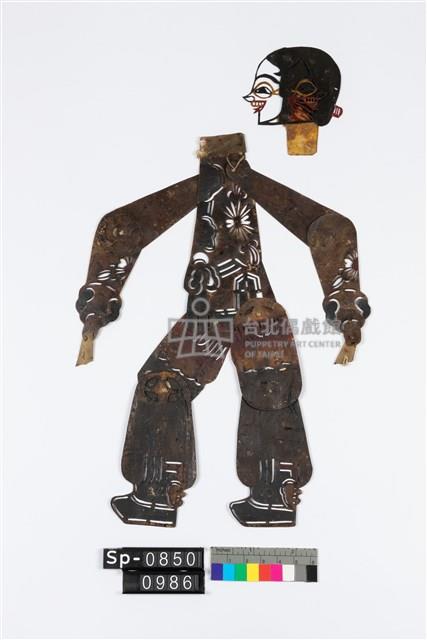 中國皮影戲偶-卻老旦藏品圖，第1張