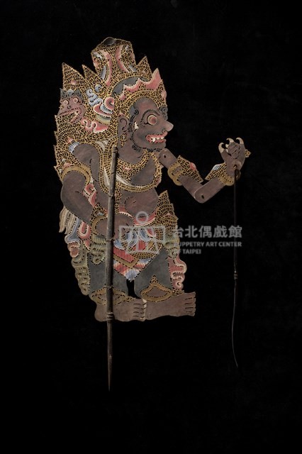 印尼峇厘島皮影戲偶藏品圖，第1張