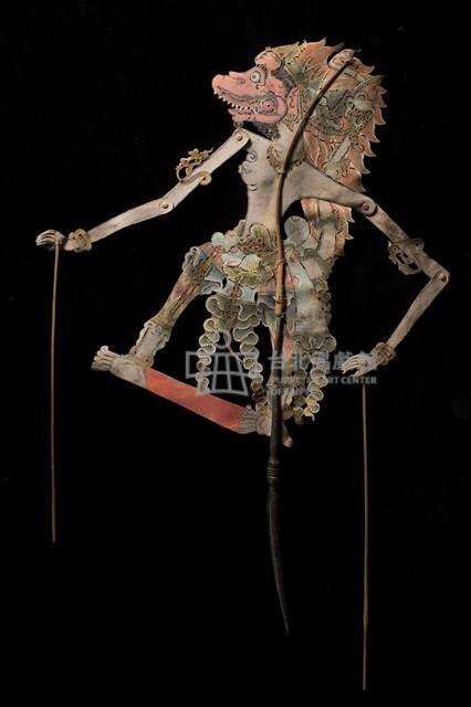 印尼爪哇島皮影戲偶藏品圖，第1張