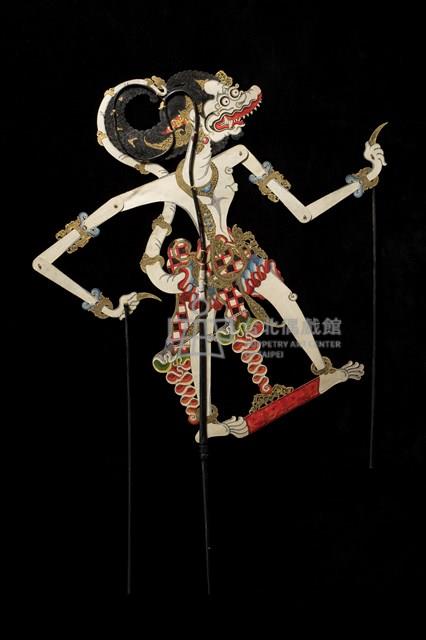 印尼爪哇島皮影戲偶藏品圖，第1張