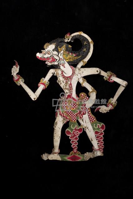 印尼爪哇島皮影戲偶藏品圖，第1張