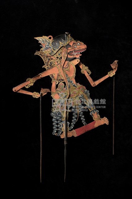 印尼爪哇島皮影戲偶藏品圖，第1張
