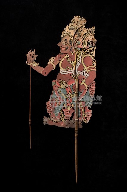 印尼峇厘島皮影戲偶藏品圖，第1張