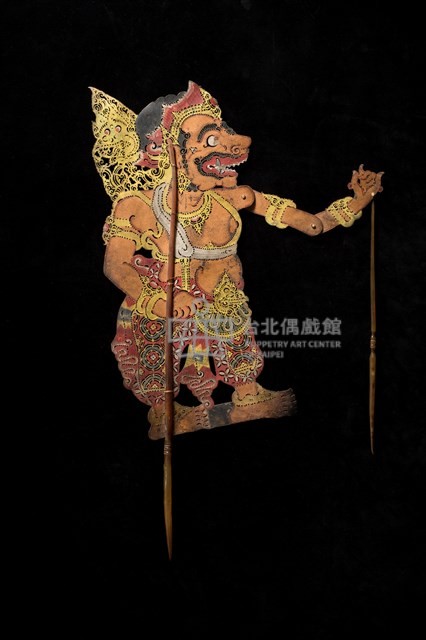 印尼峇厘島皮影戲偶藏品圖，第1張