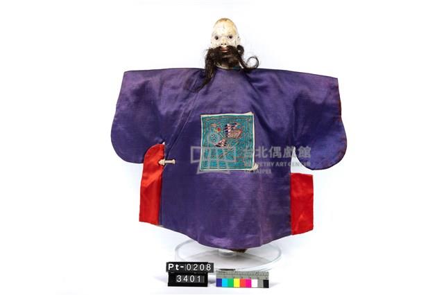 布袋戲偶-奸目老生藏品圖，第1張