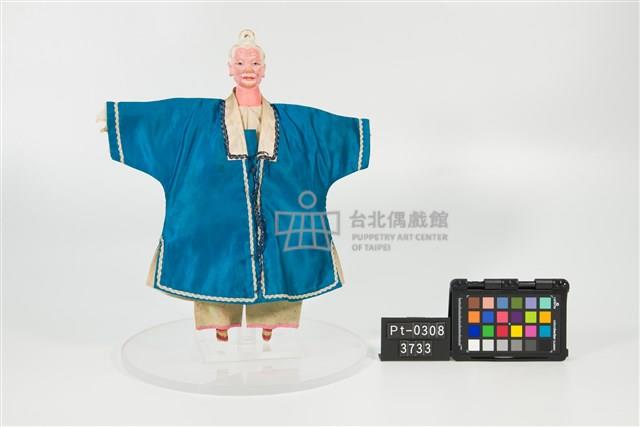 布袋戲偶-白毛旦藏品圖，第1張