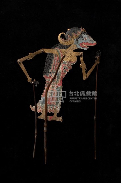 印尼爪哇島皮影戲偶藏品圖，第1張