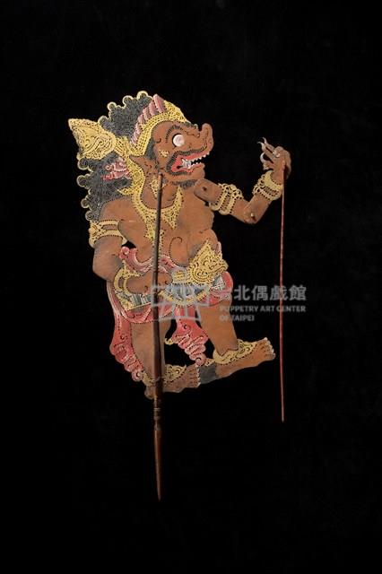 印尼峇厘島皮影戲偶藏品圖，第1張